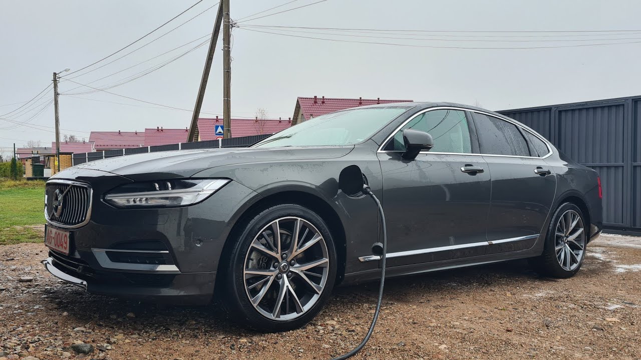 Флагман с батарейкой! Премиум седан Volvo S90 Twin Engine AWD 2019 plug-in hybrid T8 400 л.с.
