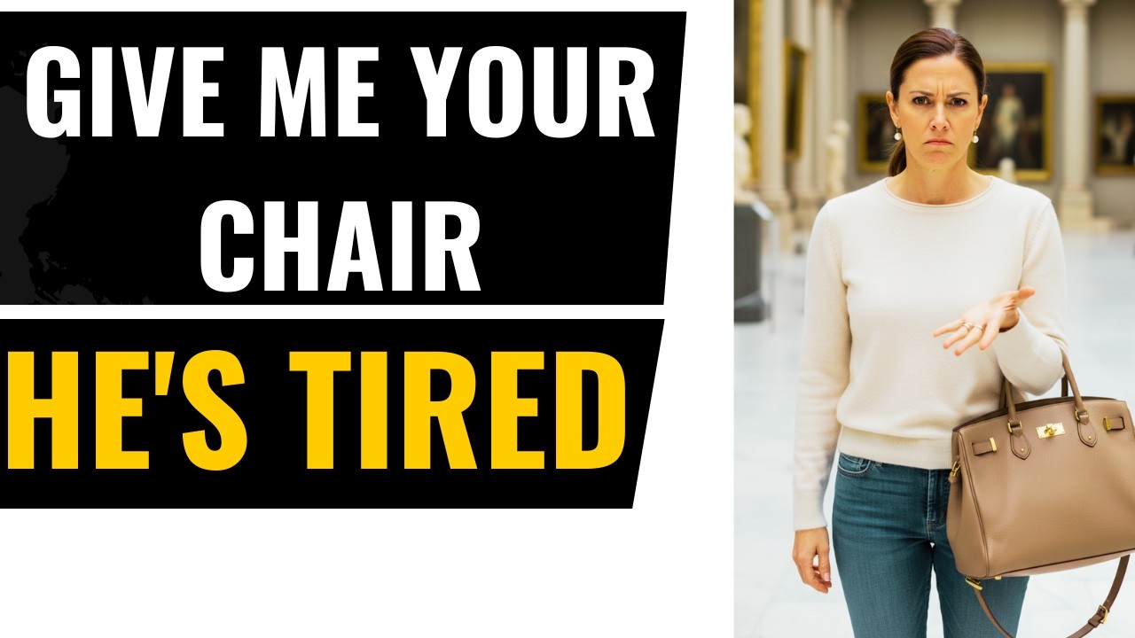 Entitled Woman Demands I Give Up My WHEELCHAIR So Her Son Can Sit Down | Museum Confrontation Story