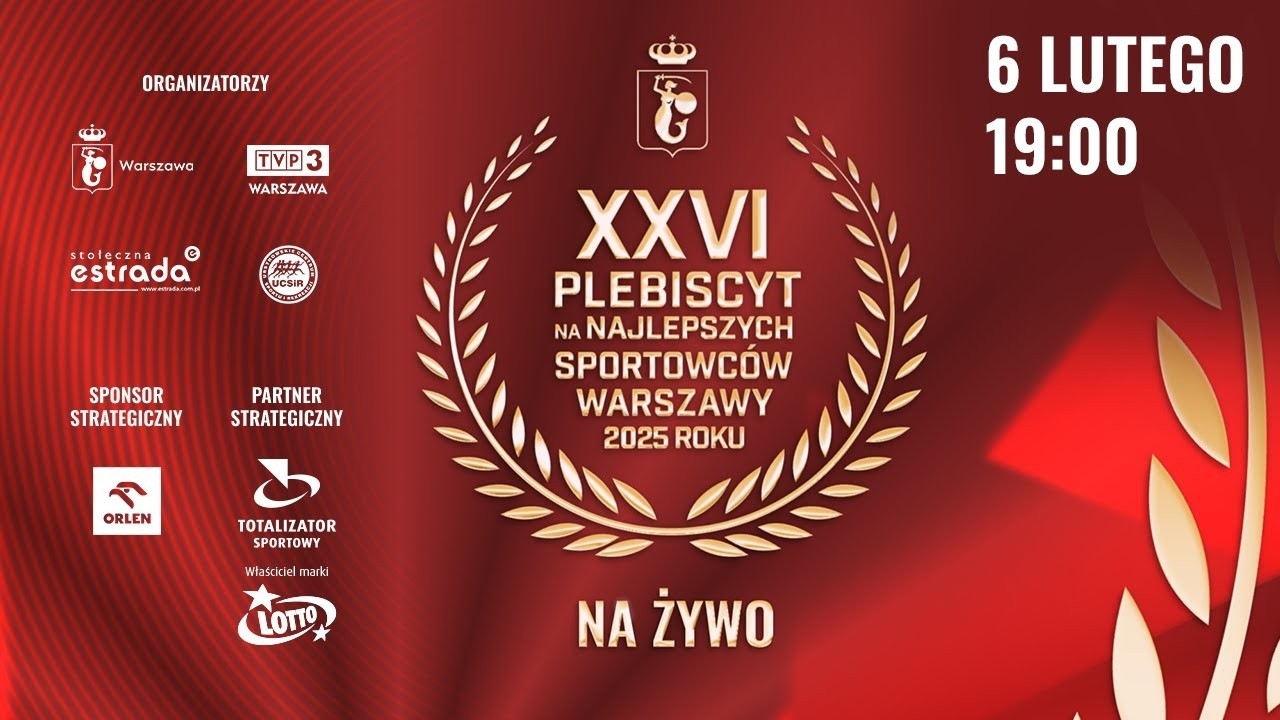 Gala XXVI Plebiscytu na Najlepszych Sportowców Warszawy