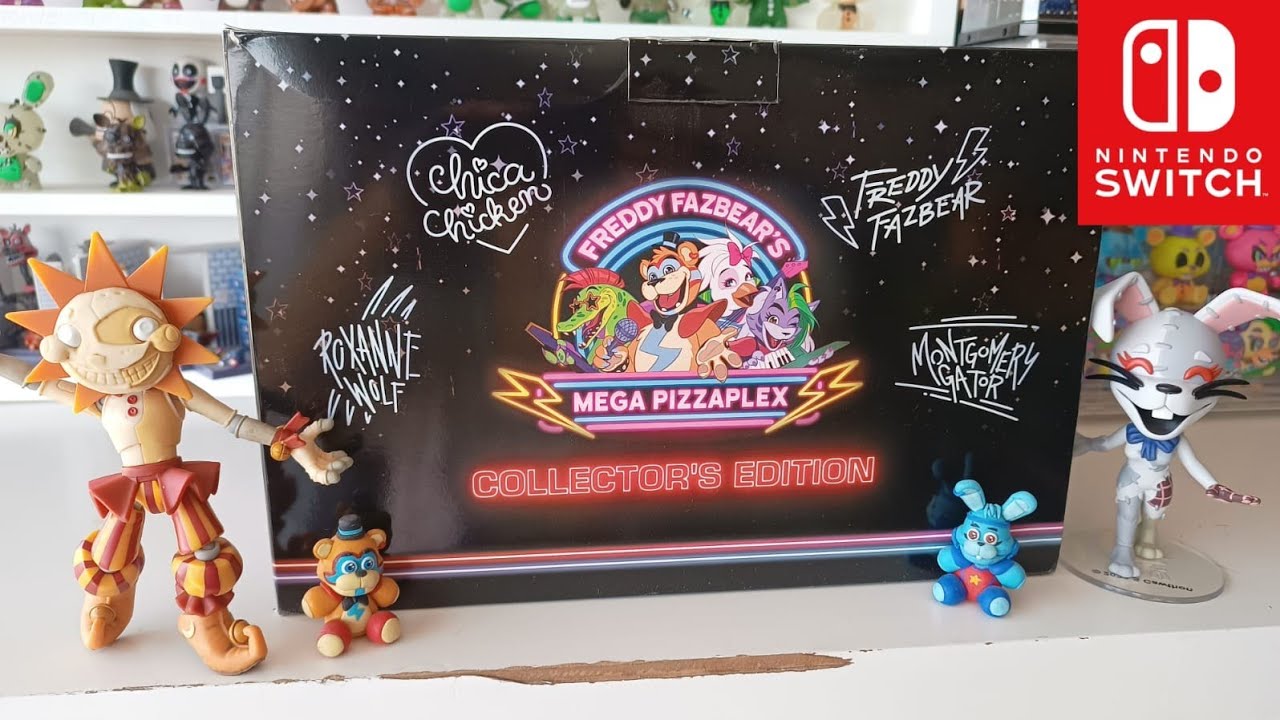 Unboxing Nintendo Switch VERSION EXCLUSIVA FNAF SECURITY BREACH