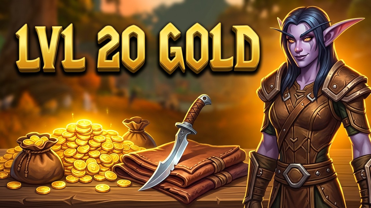 WoW Forever Beta - Testing Skinning for an Insane Level 20 Gold Farm