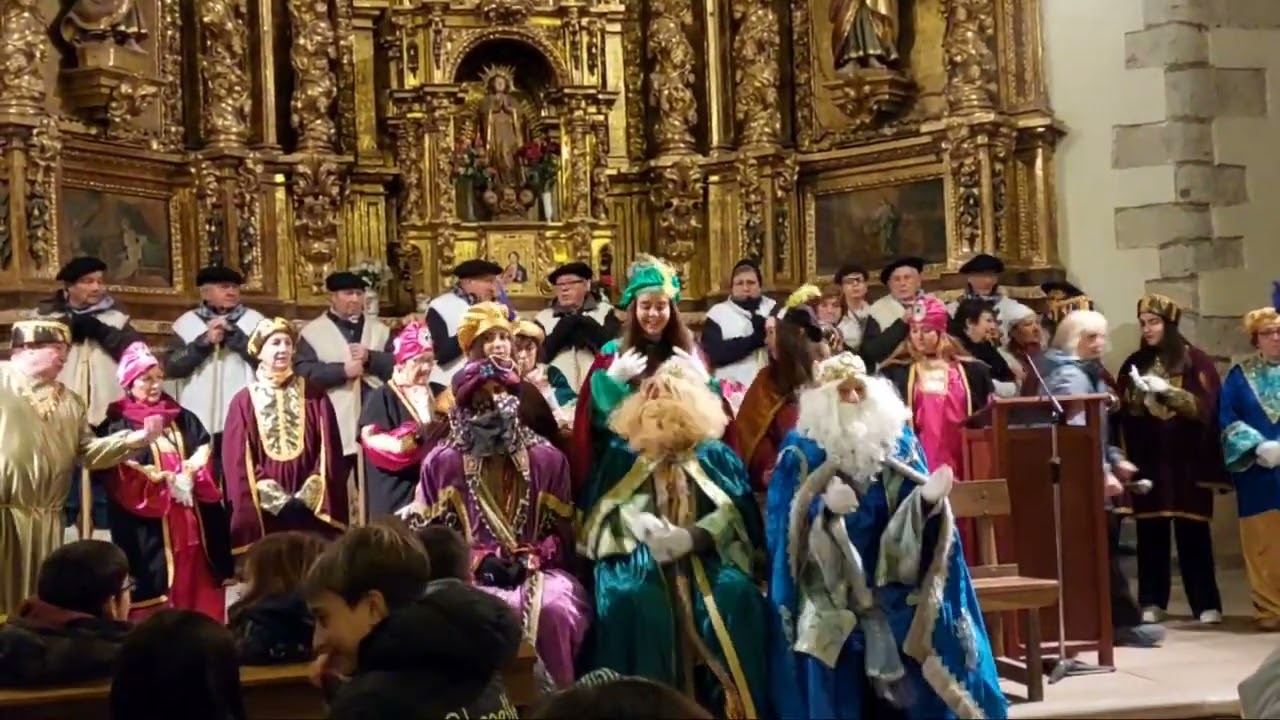 Llegada de los Reyes Magos a Trespuentes(Araba)