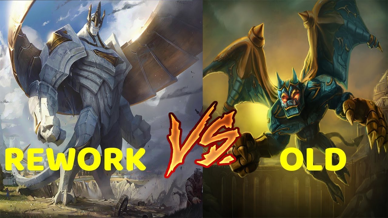 New Galio vs Old Galio Montage (Rework Galio) Lol old montage