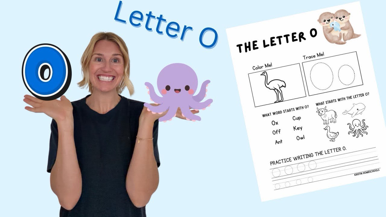 Letter O- Worksheet
