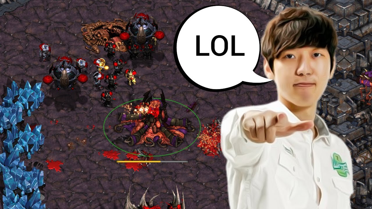 Based Zerg God TRUE doesn't care if you get his base.