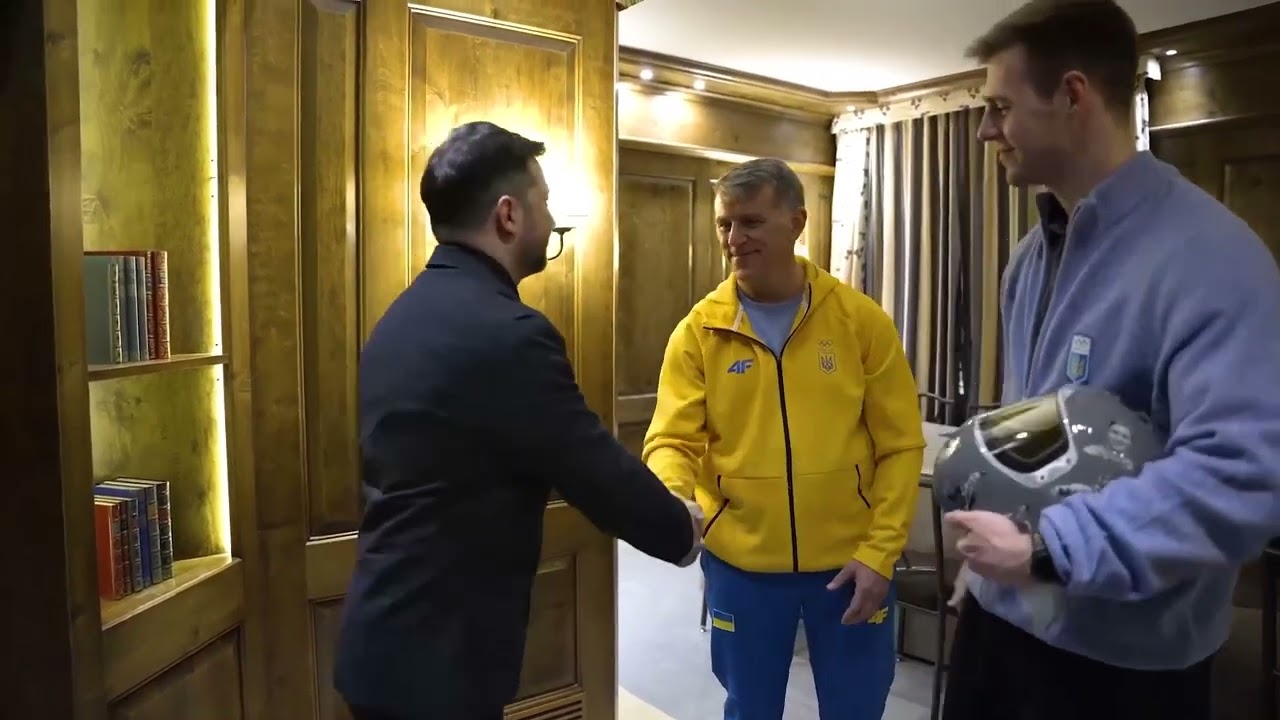 Володимир Зеленський зустрівся з Владиславом Гераскевичем і вручив йому орден Свободи
