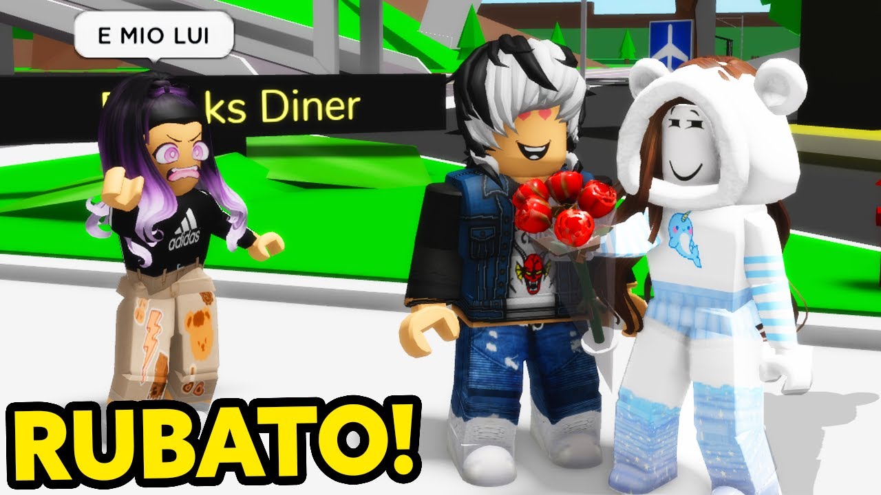 RUBO I FIDANZATI E FIDANZATE ALLE COPPIE SU BROOKHAVEN ROBLOX! TROLL 😈 