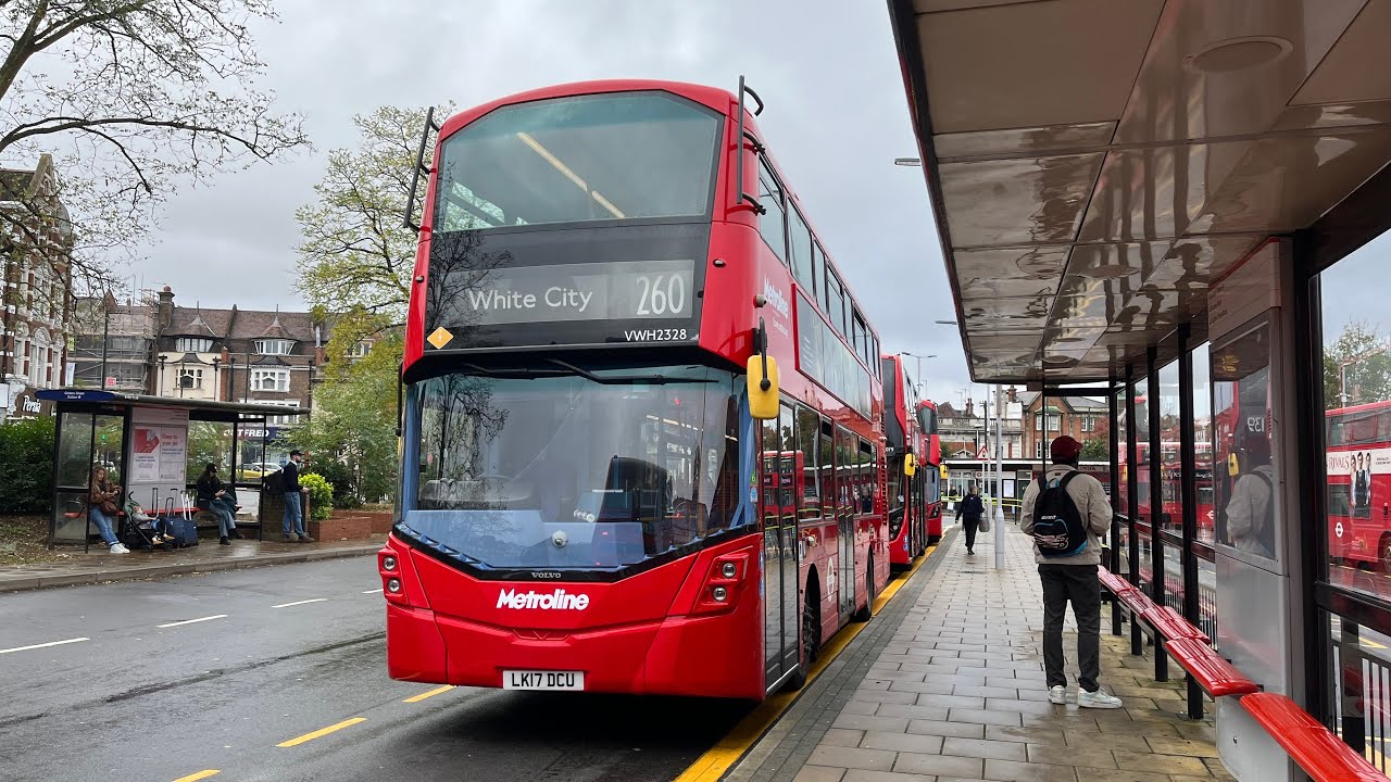 FRV. London Bus Route 260: Golders Green - White City VWH2328 (LK17DCU) Wright Gemini 3 B5LH