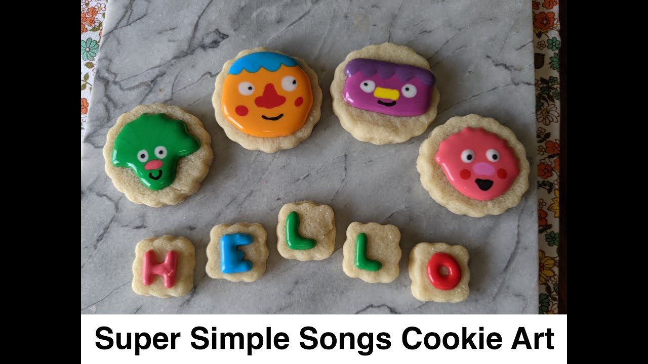 Super Simple Songs Cookie Art | Noodle & Pals