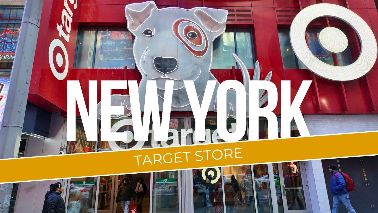 Inside TARGET STORE New York City