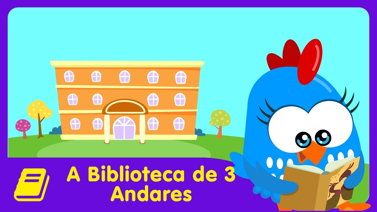 Galinha Pintadinha Mini - Historinha - A Biblioteca de 3 Andares