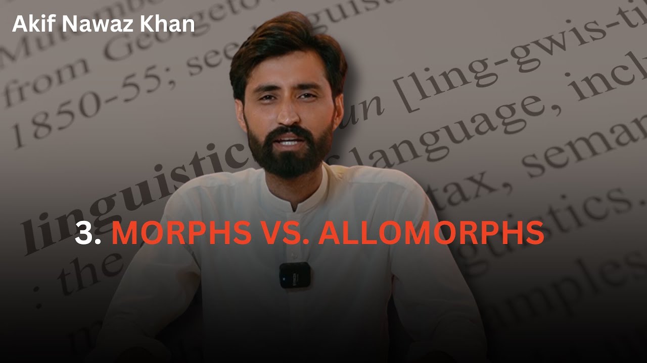 3. Morphs vs Allomorphs Explained with Clear Examples #Linguistics #Morphology