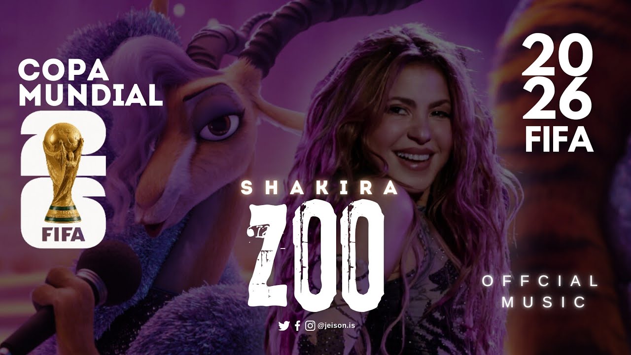 Shakira - Zoo (Official Music Video) Ft. FIFA (WORLD CUP 2026™) Soundtrack.