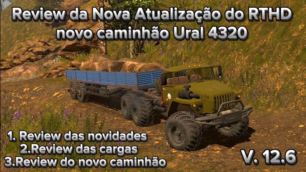 Review da nova Atualização do RTHD 12.6 Ural 4320 6×6