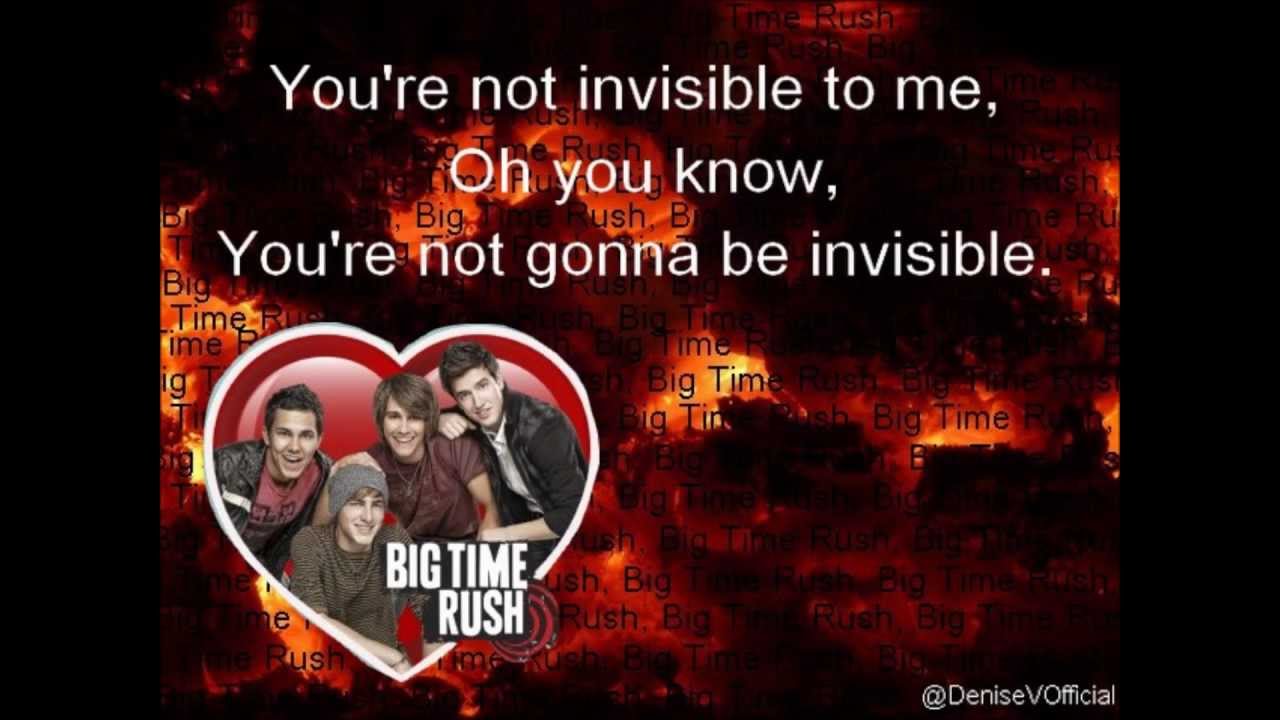 Invisible Lyrics Video- Twitter Edition