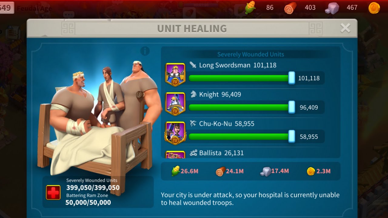 Rise of kingdoms - How to recover After being Zeroed by T5 Troops
