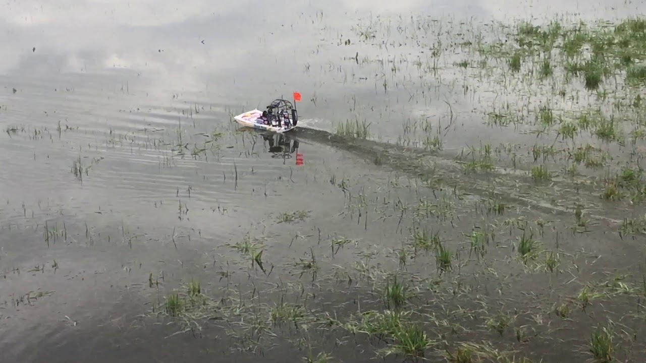 Hobbyking Swamp Dawg Air Boat on 3S & Modified scale design