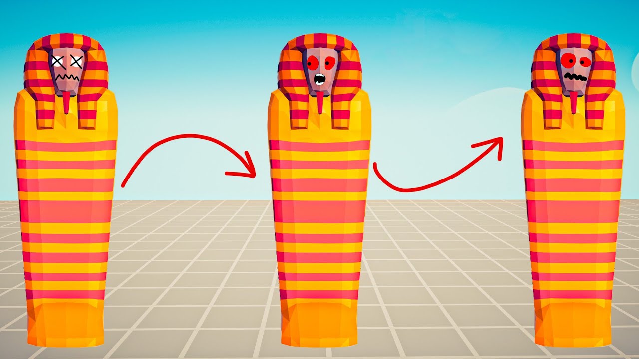 3x MUMMY vs EVERY GOD - Totally Accurate Battle Simulator TABS