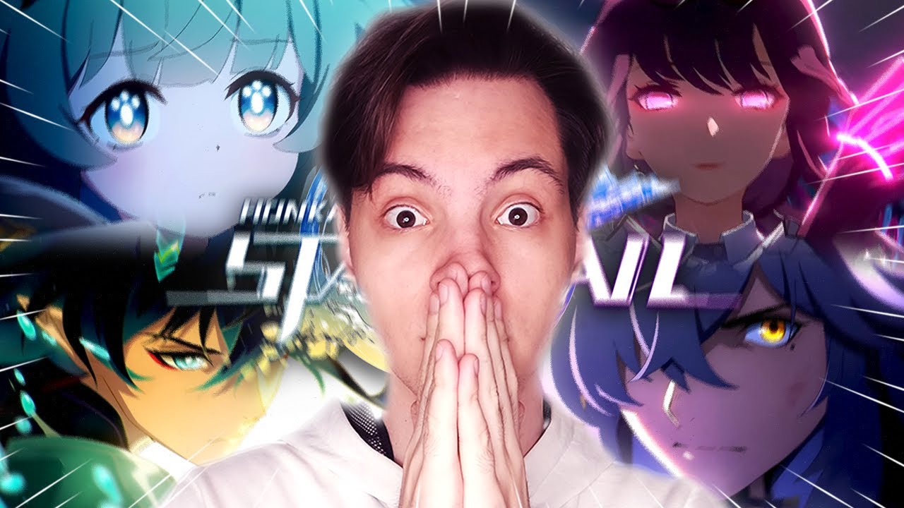 МОЯ ПЕРВАЯ РЕАКЦИЯ НА ВСЕ ТРЕЙЛЕРЫ HONKAI: STAR RAIL (1.0-1.6) - АБСОЛЮТ СИНЕМА?!