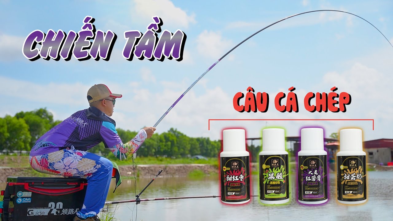 Thử Nghiệm Bộ Mồi CÂU CHÉP Hồ Dịch Vụ Của Vua Câu - Fishing King