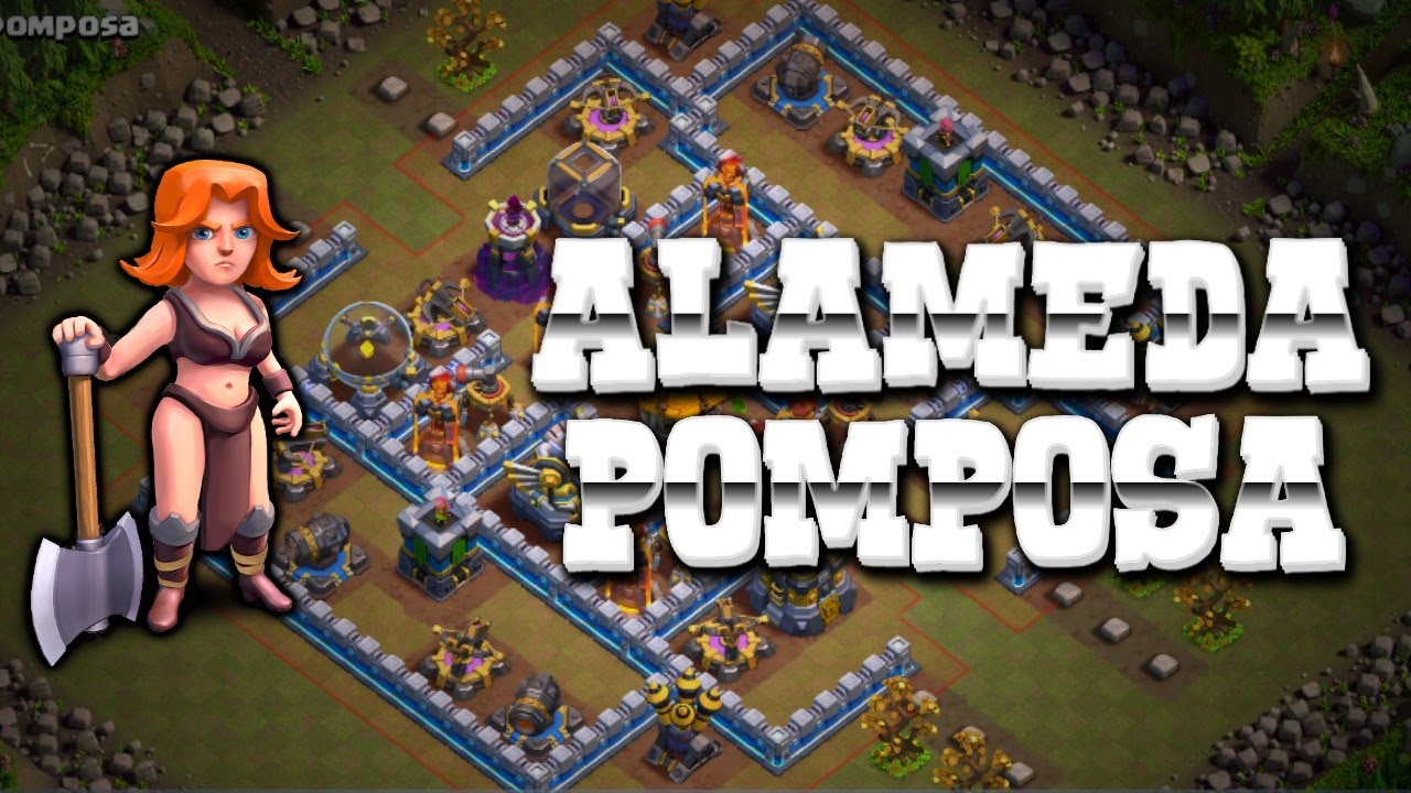 ALAMEDA POMPOSA & SEM SAÍDA !!! 🎯 Clash of Clans 🎯