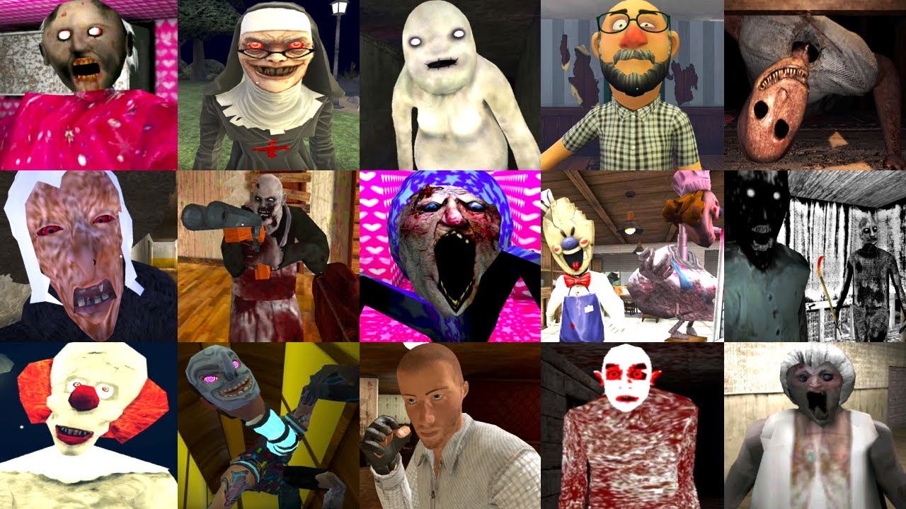Caught Moments | Ice Scream 8*Granny Is Barbie*Smiling X Corp 4*Granny Remake and +