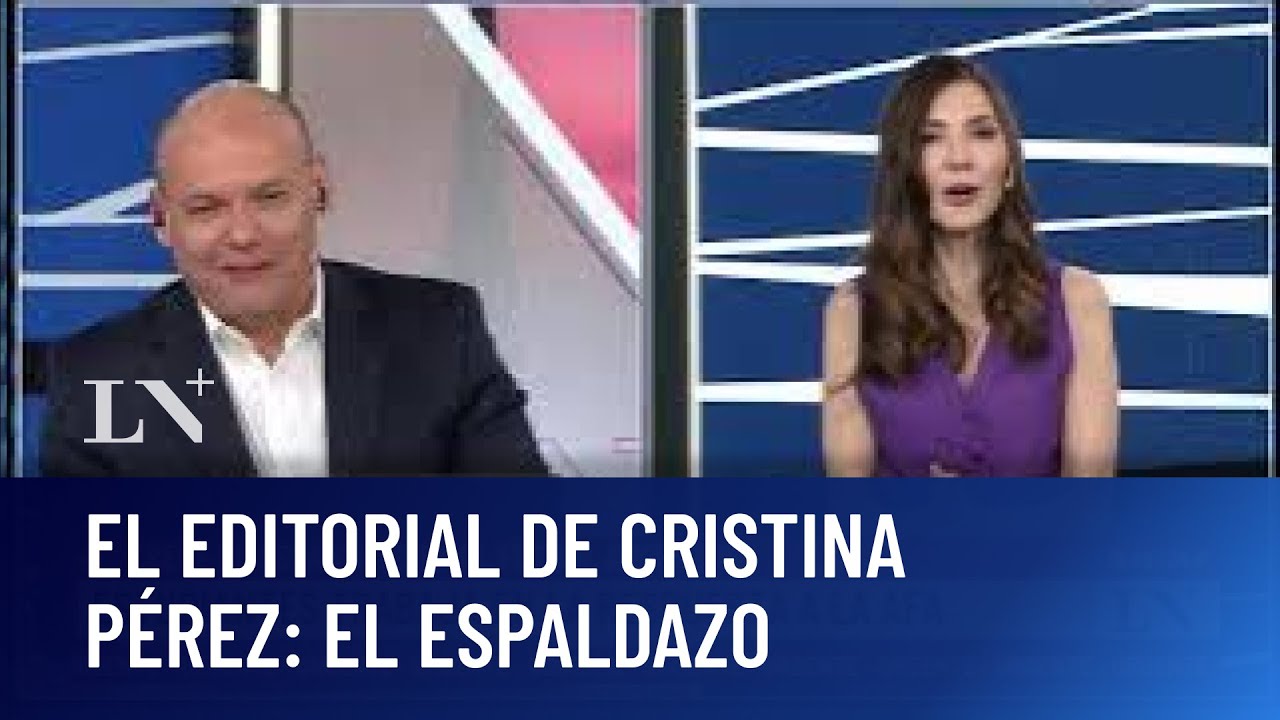 El editorial de Cristina Pérez: El espaldazo
