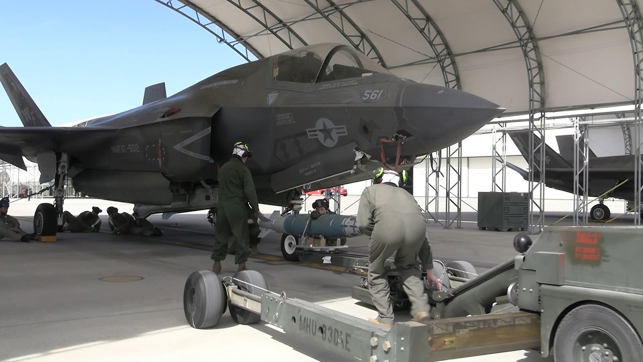 U.S. Marines of VMFAT-502 host U.K. Royal Air Force and Royal Navy