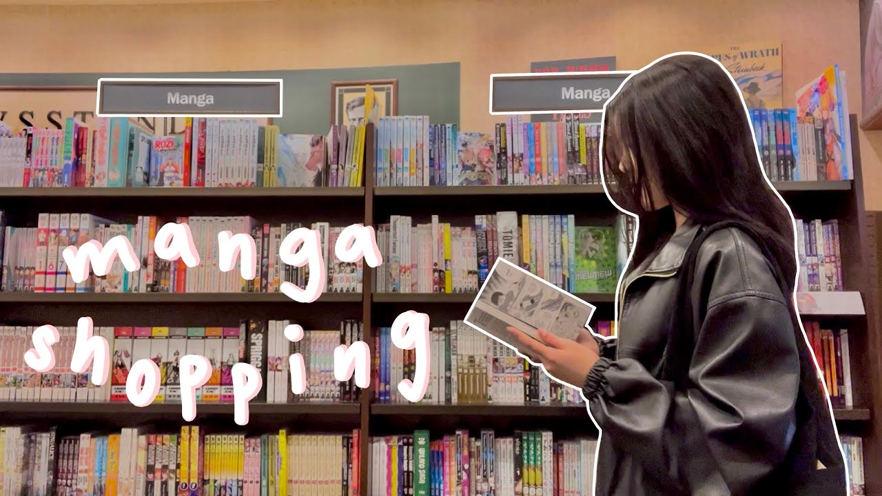 ✨ manga shopping with me ✨ // real time talking no music