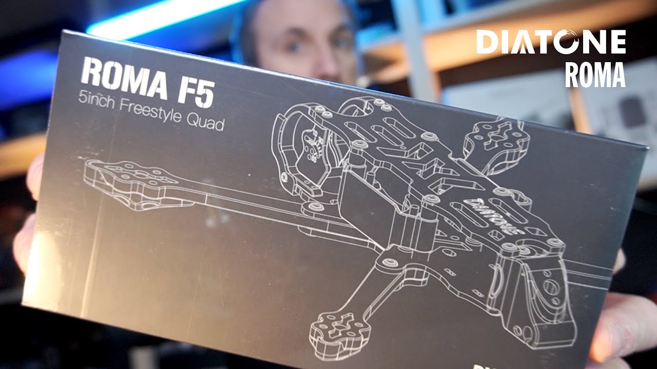 Diatone Roma F5 fpv Freestyle Quad Frame Analog