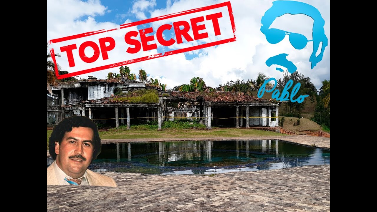 Pablo Escobar's Secret Home.  Abandoned Mansion
