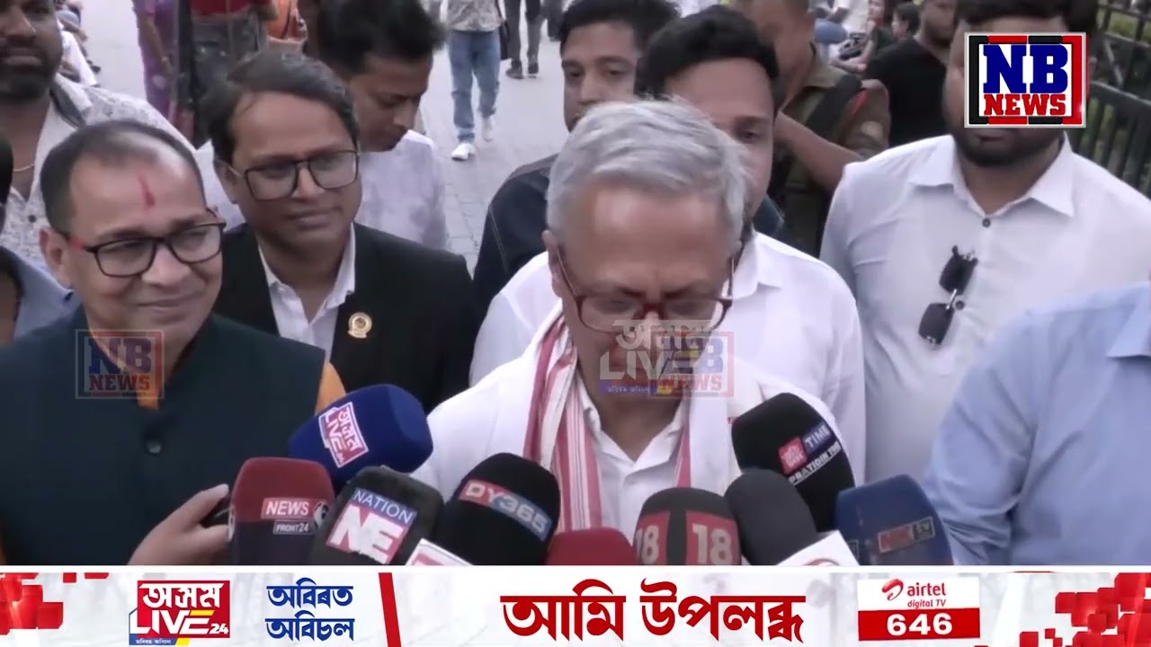 বিজেপিৰ পৰা প্ৰাৰ্থিত্ব লাভৰ পাছতে মুখ্যমন্ত্ৰী হিমন্ত বিশ্ব শৰ্মাক ধন্যবাদ জ্ঞাপন শিলাদিত্য দেৱৰ