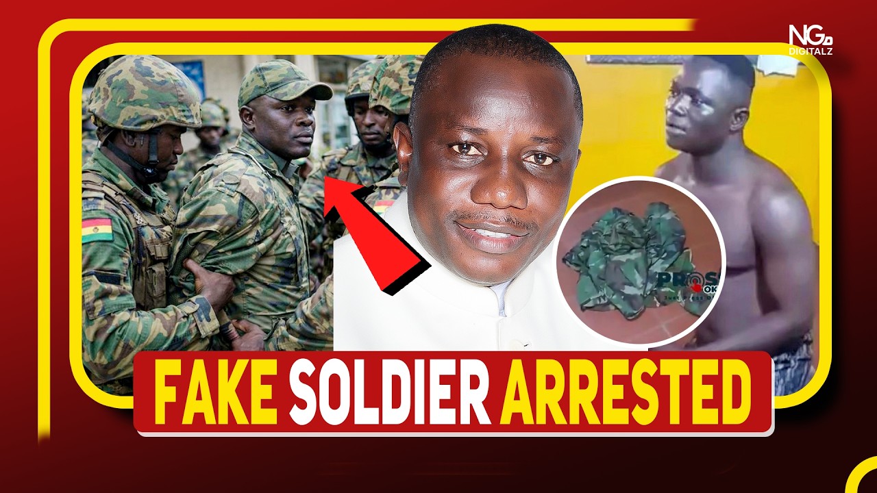 Fake Soldier Arrested at 37 Military Hospital – Full Gist 🔥