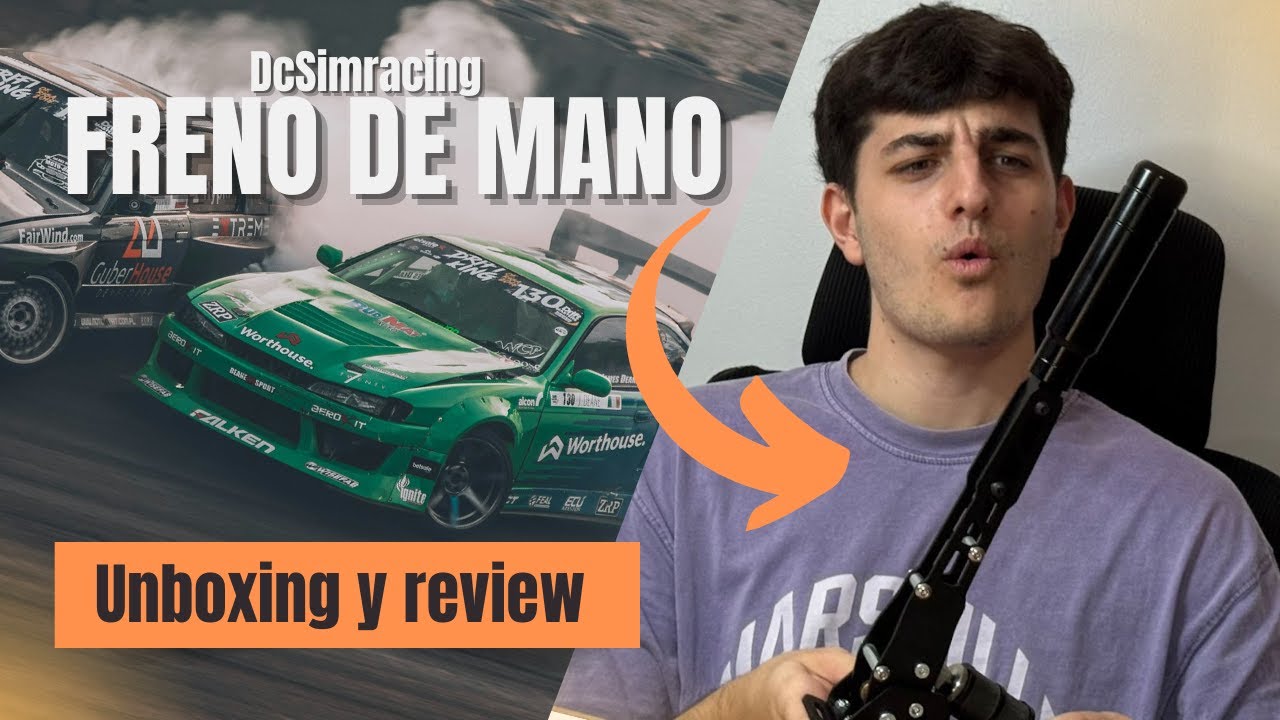 Así es el FRENO DE MANO de DcSimracing! | UNBOXING Y REVIEW