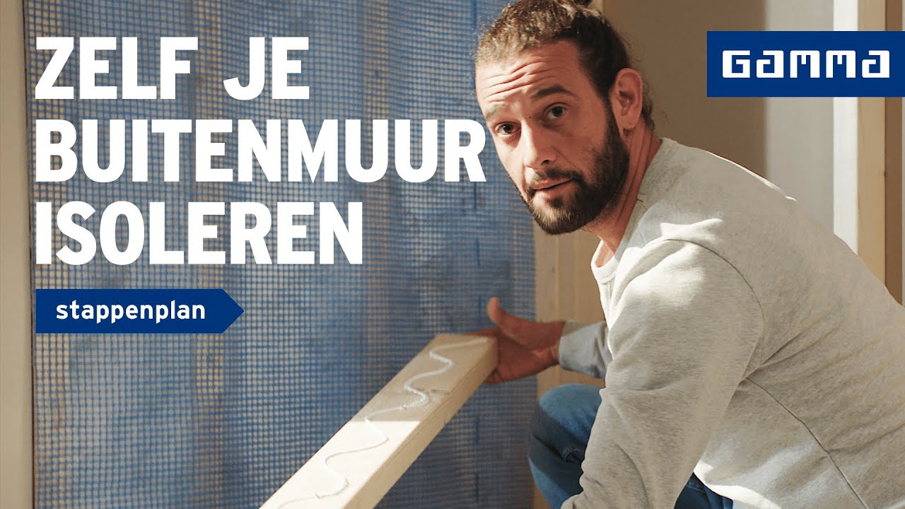 Muur isoleren: zelf een buitenmuur isoleren aan de binnenkant | GAMMA