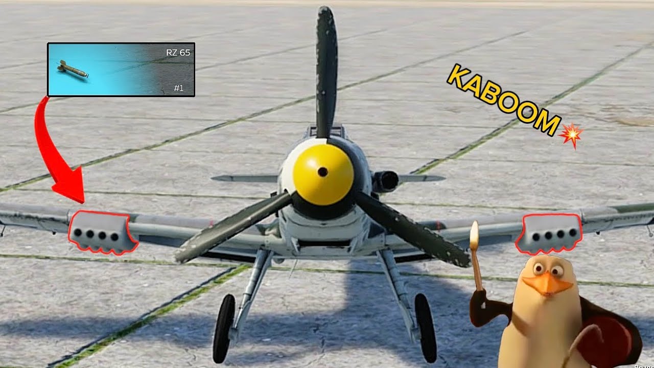 Air to Air Rockets In War Thunder Mobile?💀