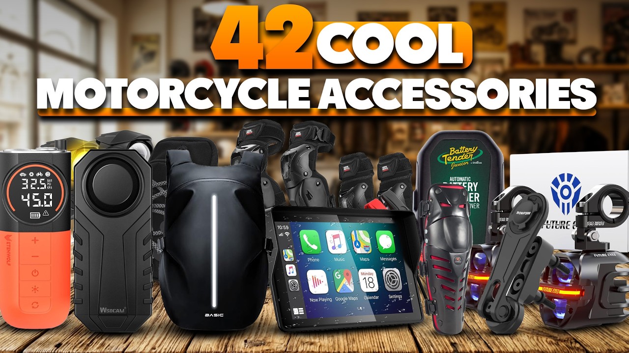 42 Cool Motorcycle Accessories on Amazon That Are Totally Worth It