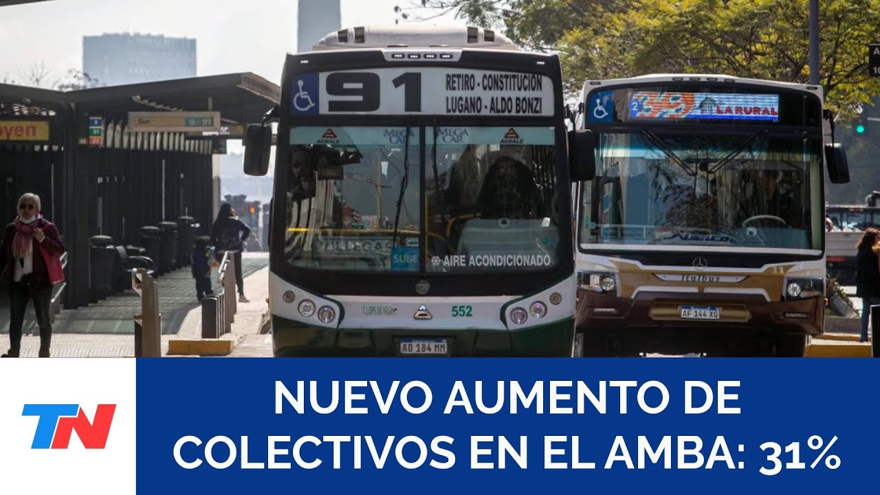 Nuevo aumento en los colectivos en el AMBA: cuánto pasará a costar el boleto