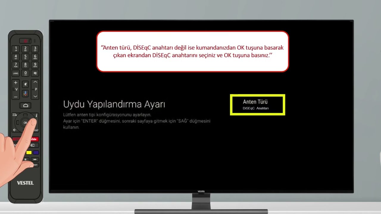 Vestel AndroidTelevizyonda Standart Kurulumu Nasıl Yapabilirim?