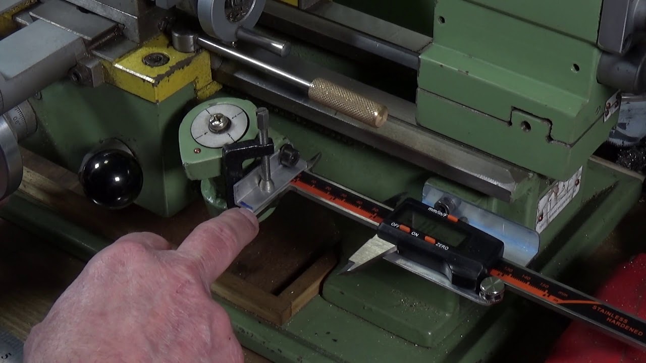 Warco WM180 Lathe, Cheap, Easy & Quick Single Axis DRO Mod