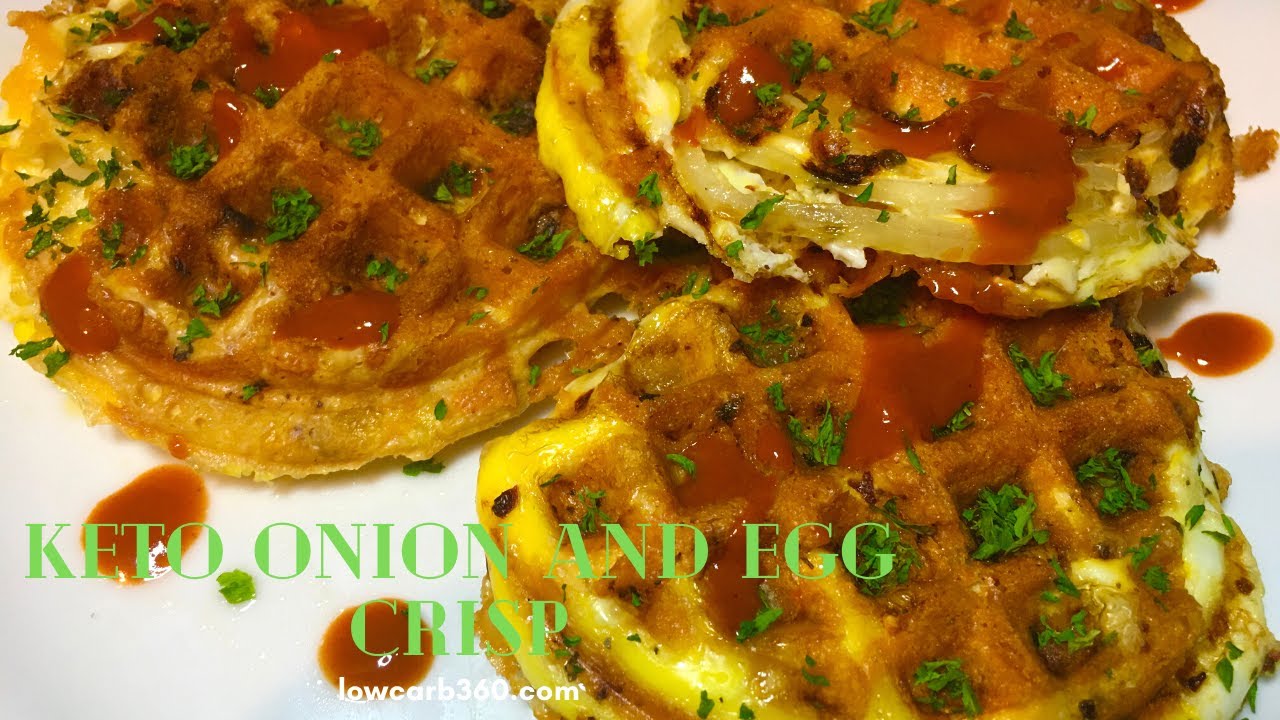 Keto Onion And Egg Crisp