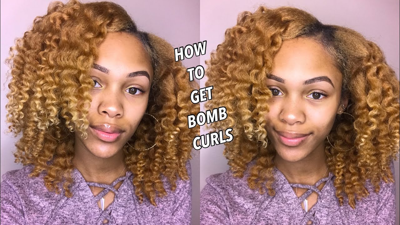 BOMB Elongated Curls w/ a Dry Twist Out | Creme of Nature
