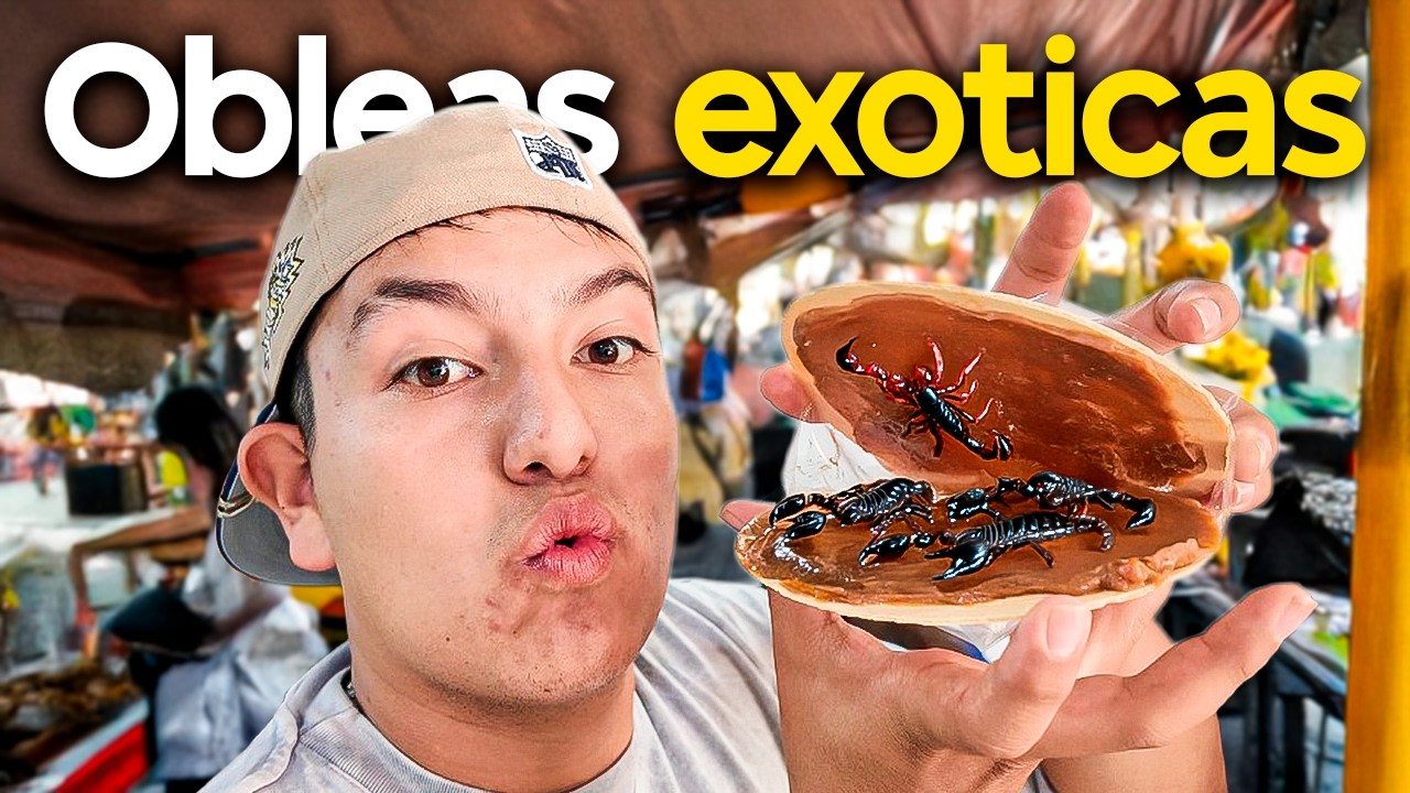 LAS OBLEAS más EXOTICAS del MUNDO | Con Camarones, Chicharron, Hormigas ...