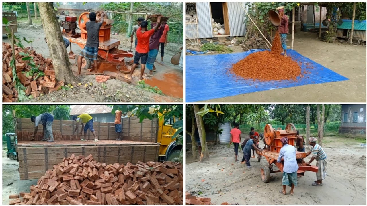 ইট ভাঙ্গার মেশিন