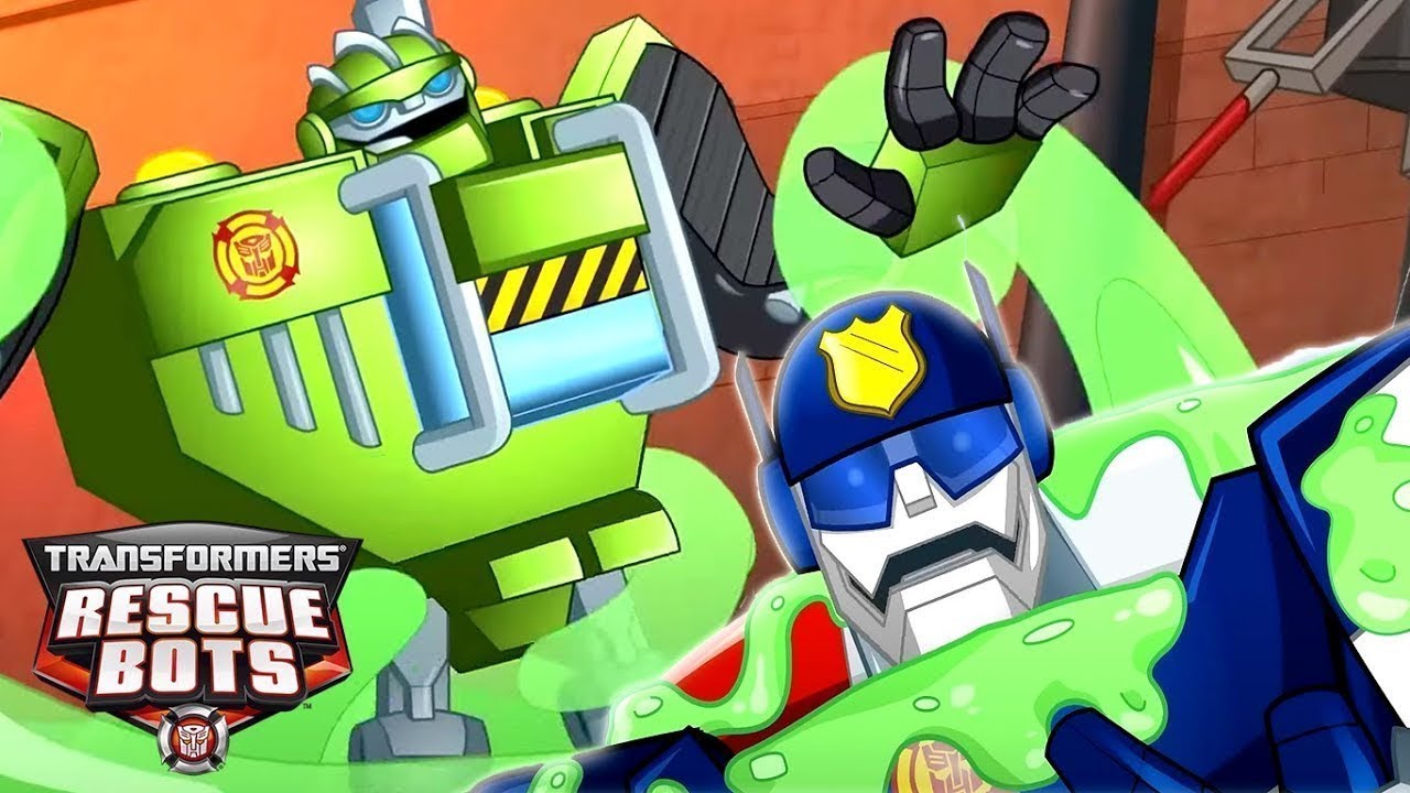Transformers: Rescue Bots | Slime Attack! | Transformers TV