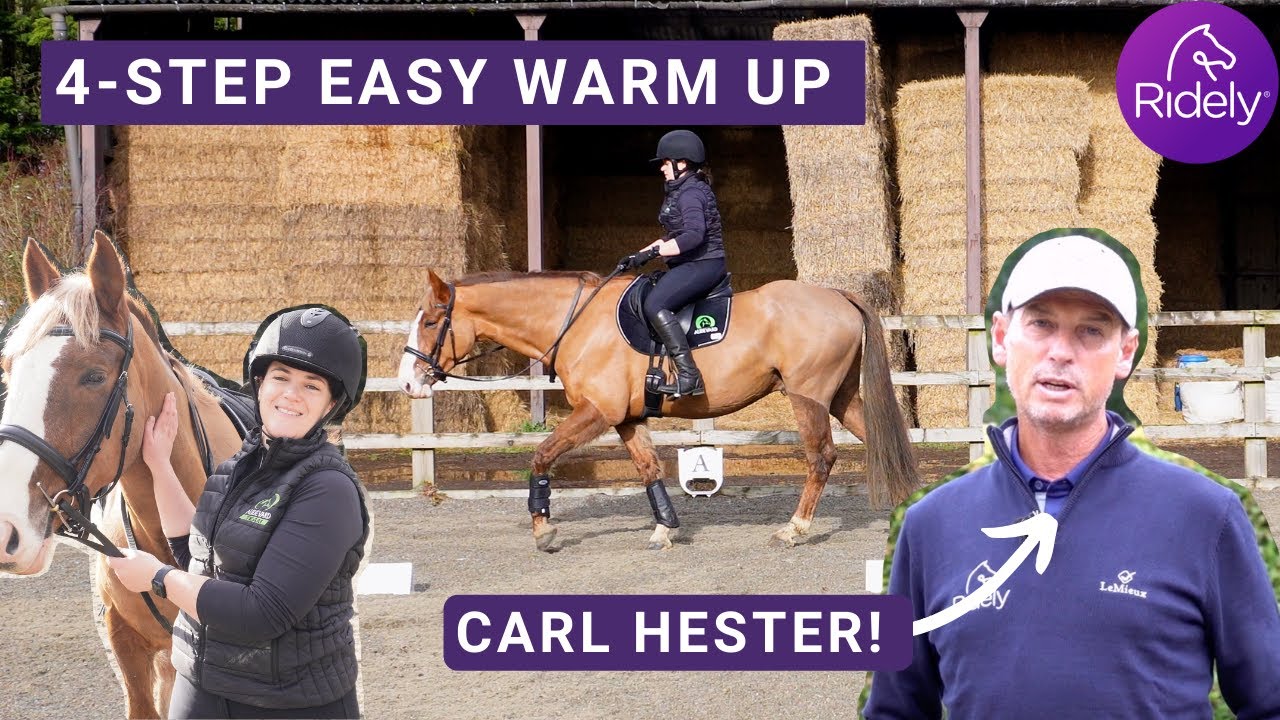 Easy warm up ideas for horses | Riding With Rhi & Ridely
