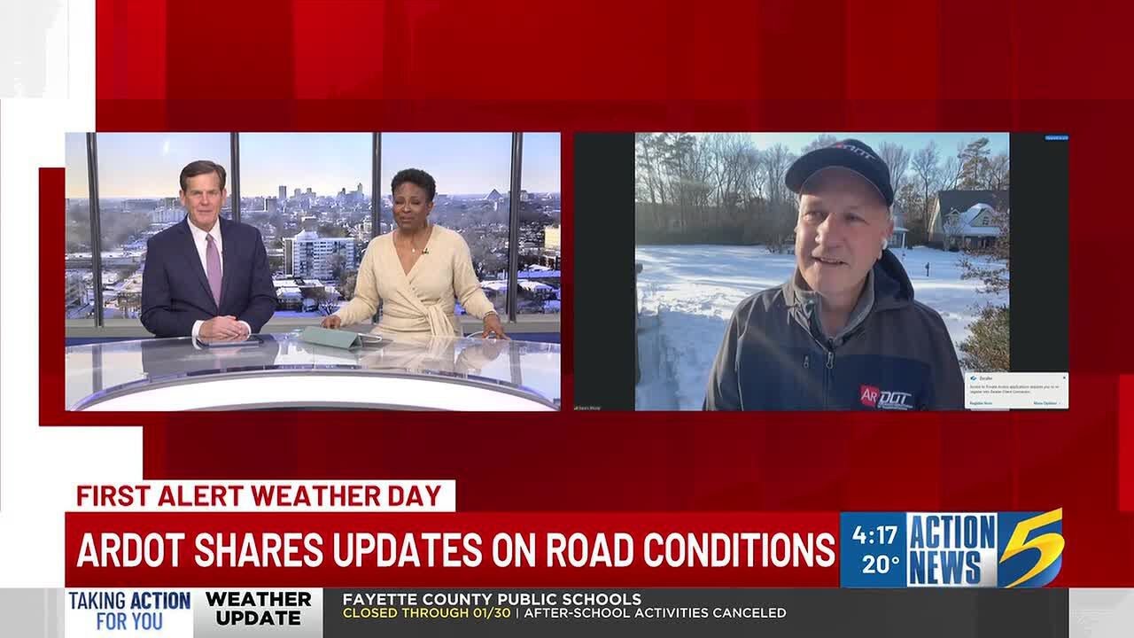 ARDOT shares update on road conditions