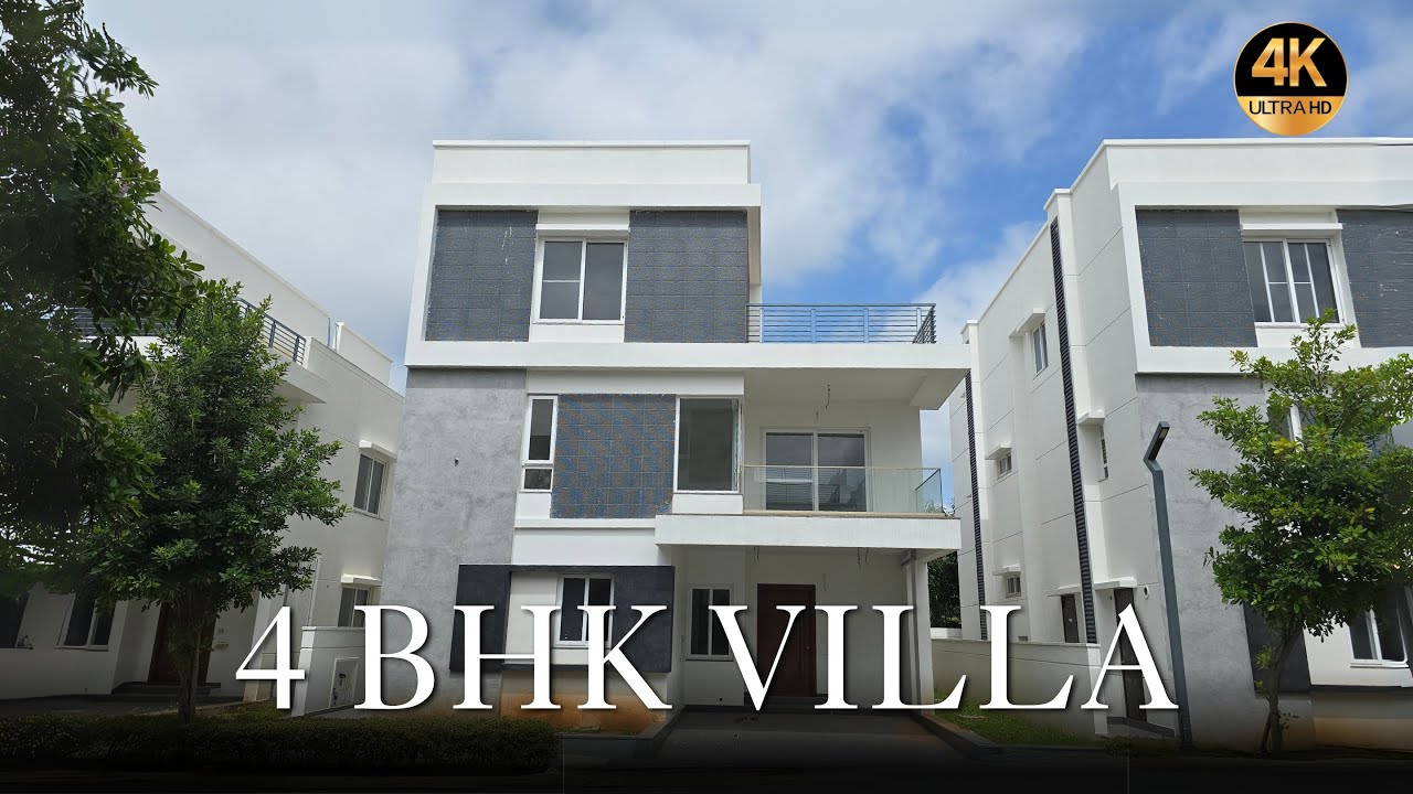 4BHK Villa in Tellapur,Near Financial District | Hyderabad's Best Villa Investment 2025 #luxuryhomes