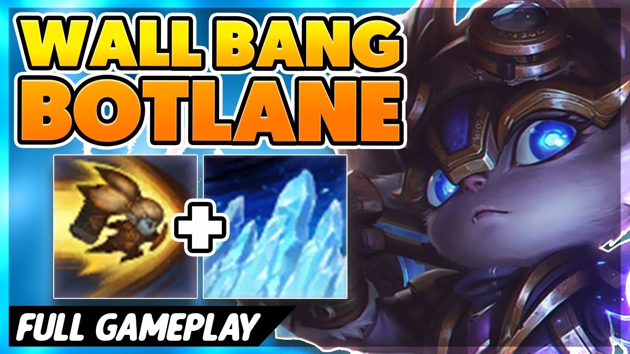 THE MOST BROKEN BOTLANE COMBO (STUNS ANYWHERE) - BunnyFuFuu Full Gameplay