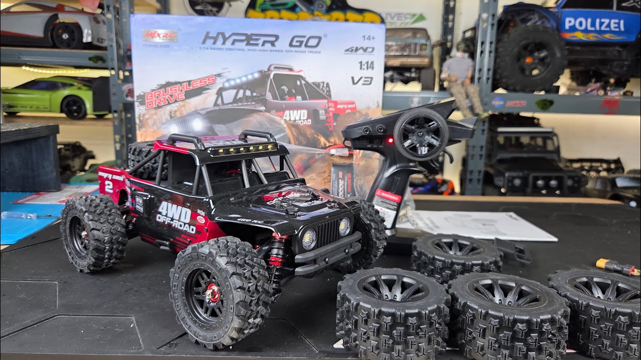 Unboxing et présentation complète du MJX 14209 1/14, 2 et 3S Brushless